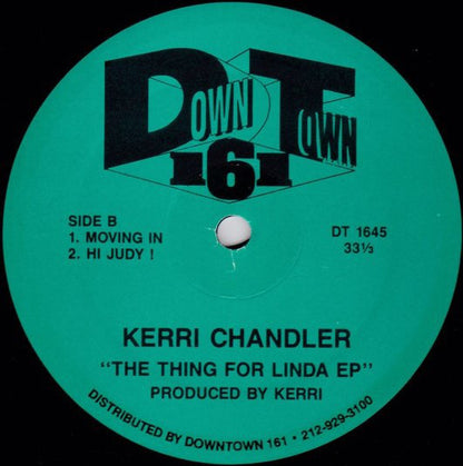 Kerri Chandler : The Thing For Linda EP (12", EP)