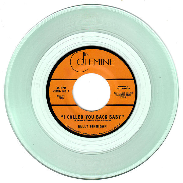 Kelly Finnigan : I Called You Back Baby (7", Single, Ltd, Cok)