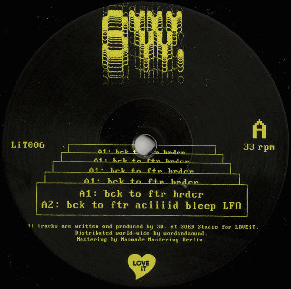 SW. : BCK TO FTR (12", EP)