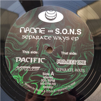 Naone And S.O.N.S : Separate Ways EP (12", EP)