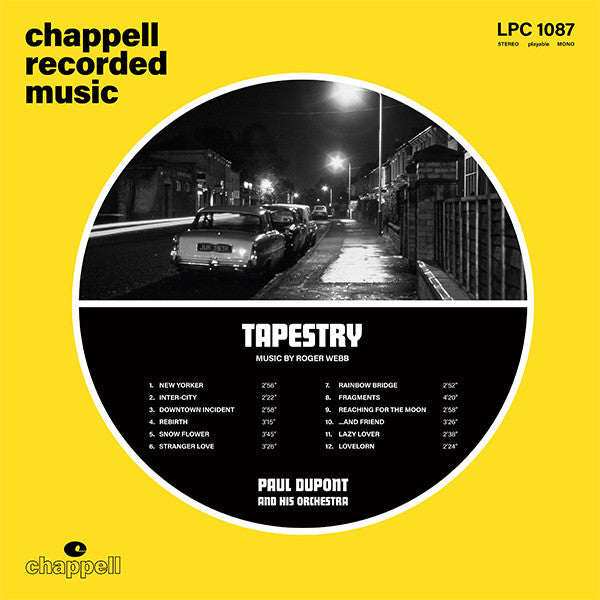 Paul Dupont & His Orchestra : Tapestry (LP, Ltd, RE, RM)