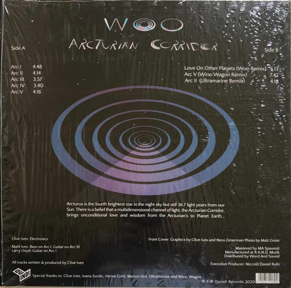 Woo (3) : Arcturian Corridor (LP, Album)