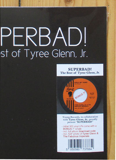 Tyree Glenn, Jr. : Superbad! The Best Of Tyree Glenn Jr. (LP, Album, Comp, Ltd + 7", Single, Ltd)