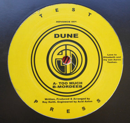 Dune (6) : Too Much (12", Ltd, RE, RM, Mar)