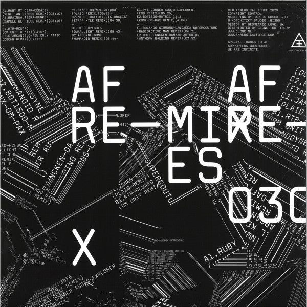 Various : Remixes (3xLP, Comp)