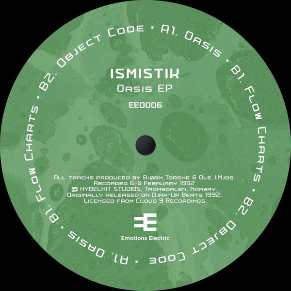 Ismistik : Oasis EP (12", EP, RE, RM)