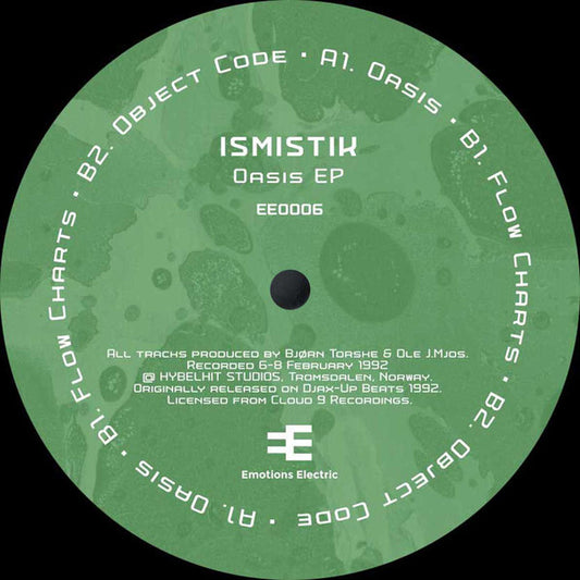 Ismistik : Oasis EP (12", EP, RE, RM)