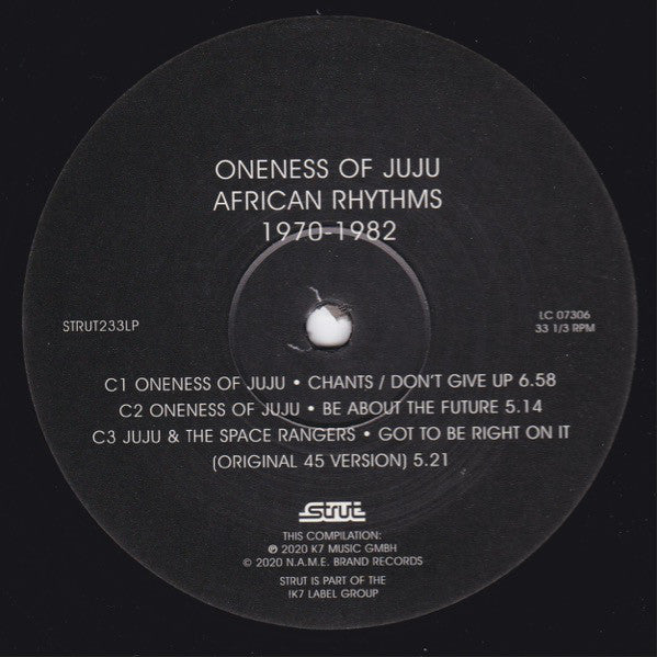 Oneness Of Juju : African Rhythms 1970-1982 (3xLP, Comp, RE, RM)