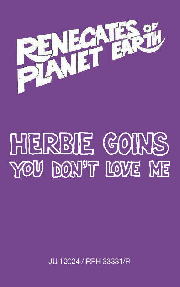 Herbie Goins : You Don't Love Me (12", RE, RM)