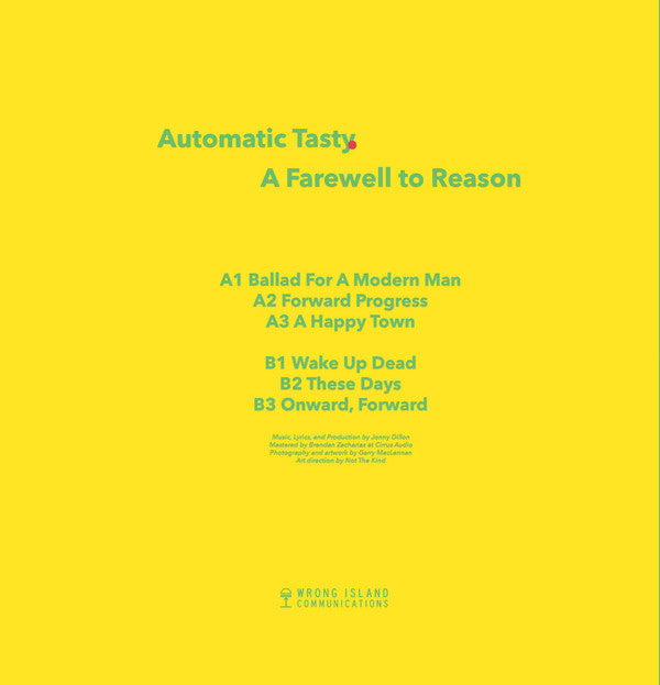 Automatic Tasty : A Farewell To Reason (LP, Album, MiniAlbum)
