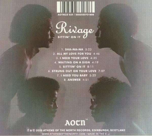 Rivage (3) : Sittin' On It (CD, Album, RE)