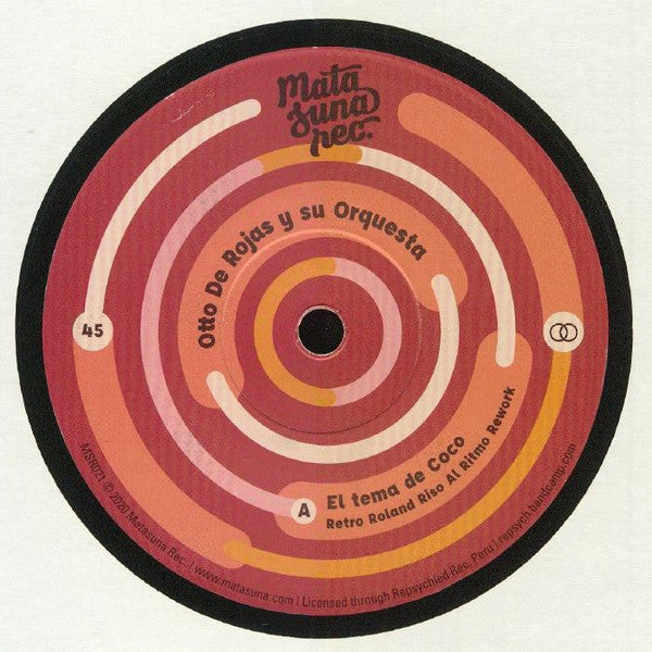 Otto De Rojas Y Su Orquesta : El tema de Coco (7", Single, Ltd, RM)