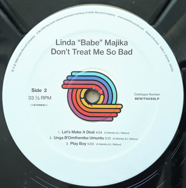 Linda 'Babe' Majika : Don't Treat Me So Bad (LP, Album, RE, 140)