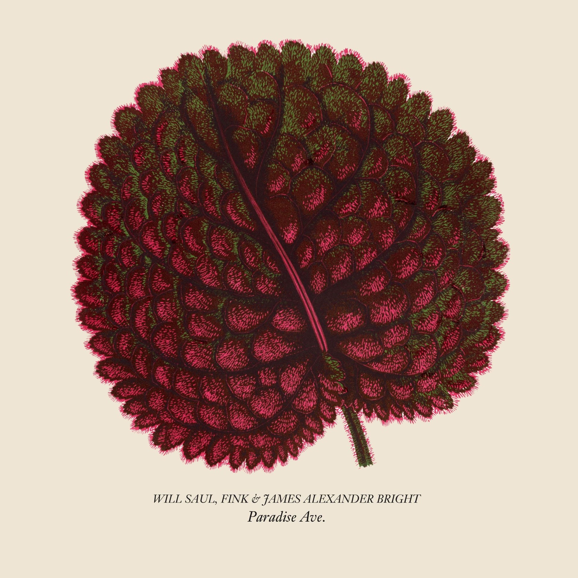 Will Saul Fink James Alexander Bright – Paradise Ave. (12", Aus Music, 2025) Front Cover