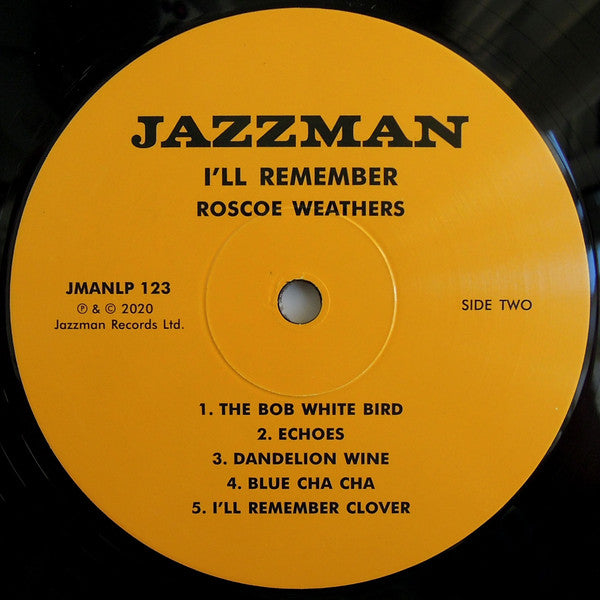 Roscoe Weathers : I'll Remember (LP, Comp)