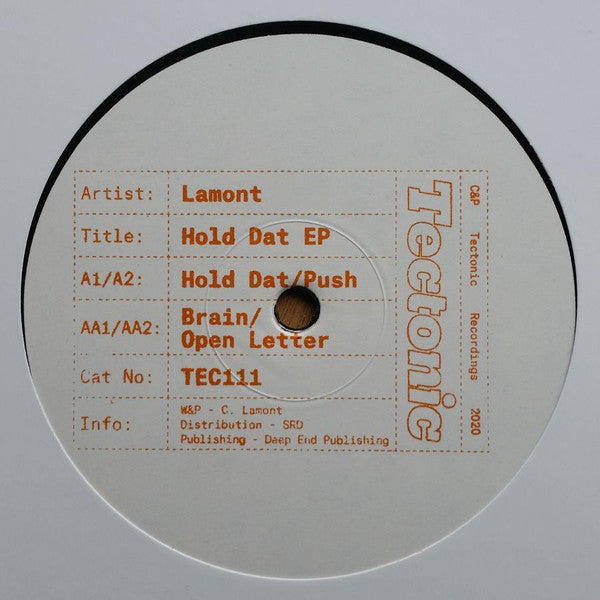 Lamont (12) : Hold Dat EP (12", EP)