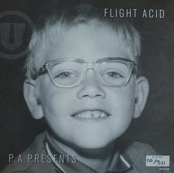 P.A. Presents – Flight Acid / Salicylic Stimulator (2xLP, Ash Grey, U-Trax, 2020) Front Cover