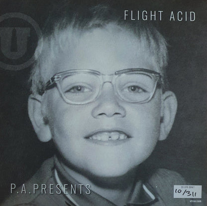 P.A. Presents – Flight Acid / Salicylic Stimulator (2xLP, Ash Grey, U-Trax, 2020) Front Cover