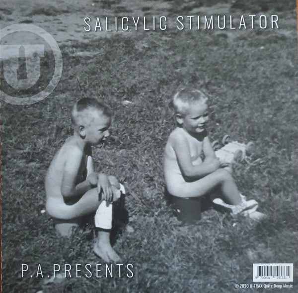 P.A. Presents – Flight Acid / Salicylic Stimulator (2xLP, Ash Grey, U-Trax, 2020) Back Cover