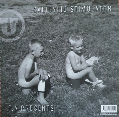 P.A. Presents – Flight Acid / Salicylic Stimulator (2xLP, Ash Grey, U-Trax, 2020) Back Cover