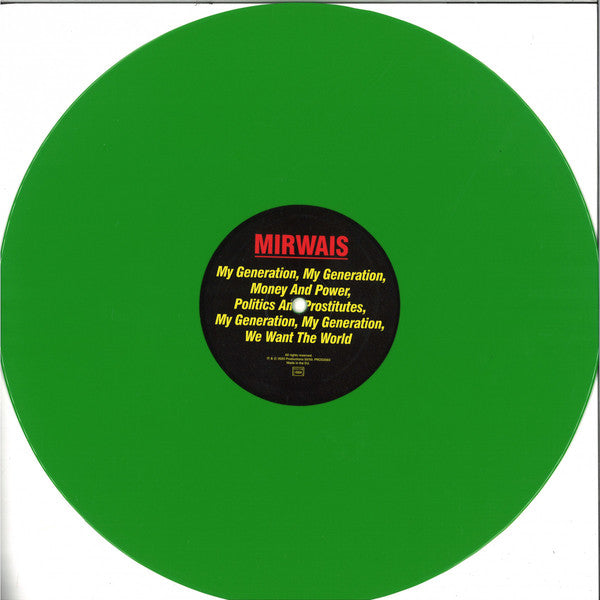 Mirwais : 2016 - My Generation (12", S/Sided, RSD, Ltd, Gre)