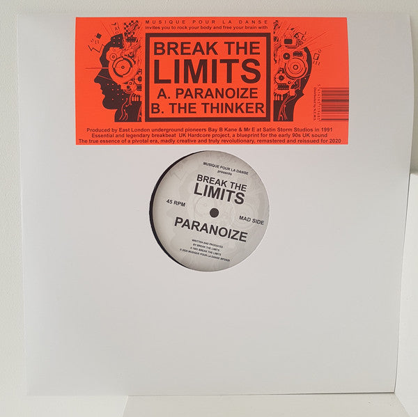 Break The Limits : Paranoize / The Thinker (12", RE)