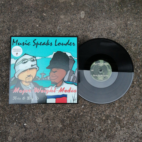 Major Weight Media : Music Speaks Louder (12", EP, RE, RM)