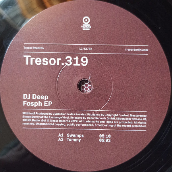 DJ Deep : Fosph EP (12", EP)