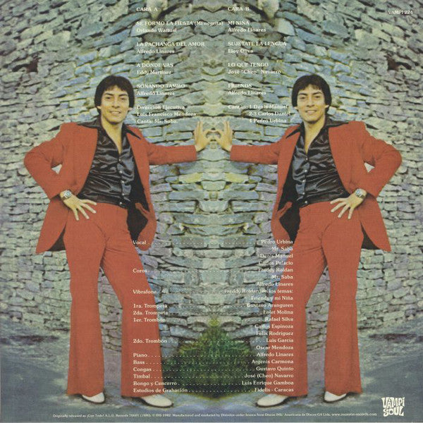 Alfredo Linares – Lo Que Tengo (LP, Vampi Soul, 2020) Back Cover