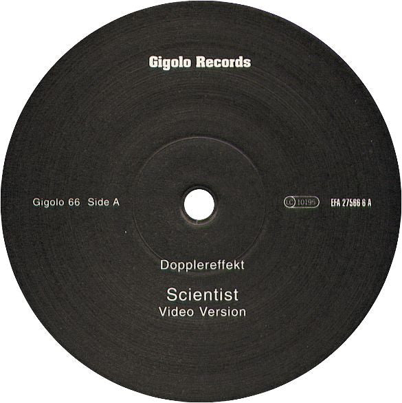 Dopplereffekt : Scientist Mixes (12", Ltd)