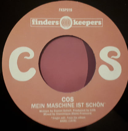 Cos (3) / Daniel Schell : Mein Maschine Ist Schön / The FF Boom (7")