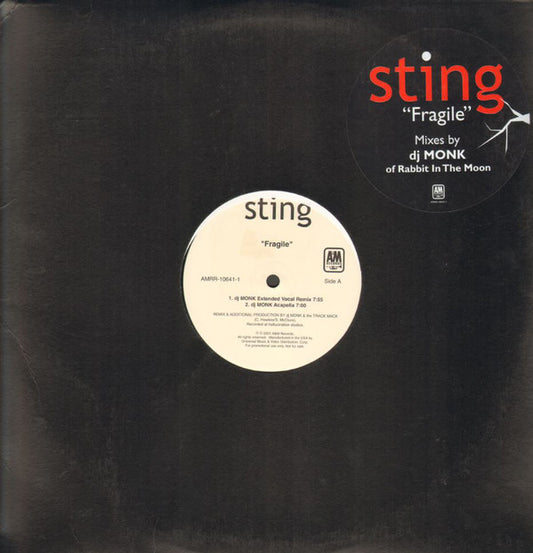 Sting : Fragile (12", Promo)