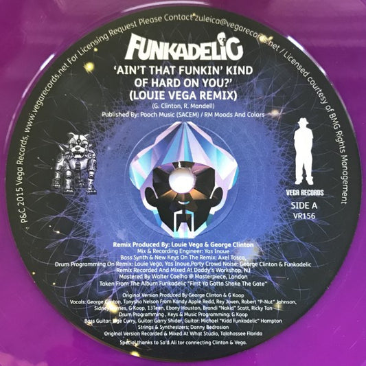 Funkadelic : Ain't That Funkin Kind Of Hard On You? (12", RP, Pur)