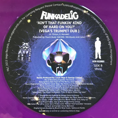Funkadelic : Ain't That Funkin Kind Of Hard On You? (12", RP, Pur)
