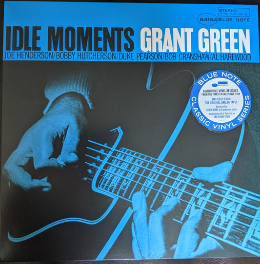 Grant Green : Idle Moments (LP, Album, RE, 180)