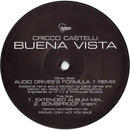 Cricco Castelli : Buena Vista (12", Promo)