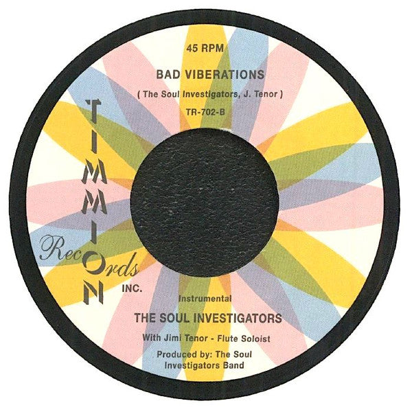 The Soul Investigators : Vulture's Prayer (7", Single, RP)