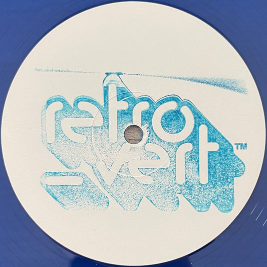 Barrow Boy – Rave Tracks Of Love Vol Two - Disk 1 (12", Blue, Retro-Vert, 2021) Front Cover
