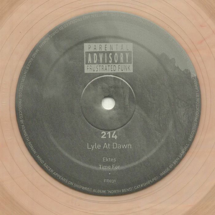 214 – Lyle At Dawn  (12", Red/Gold Transparent, Frustrated Funk, 2025) back cover