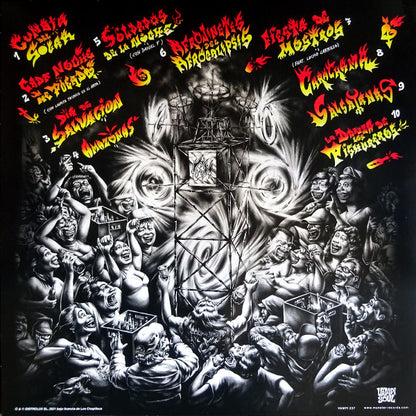 Los Chapillacs – Lo Bueno, Lo Malo, Lo Feo y Los Alaracosos (LP, Vampi Soul, 2021) Back Cover