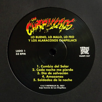 Los Chapillacs – Lo Bueno, Lo Malo, Lo Feo y Los Alaracosos (LP, Vampi Soul, 2021) Image 4