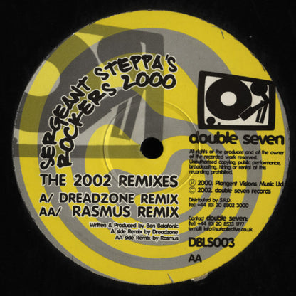 Sergeant Steppa : Rockers 2000 Remixes (12")