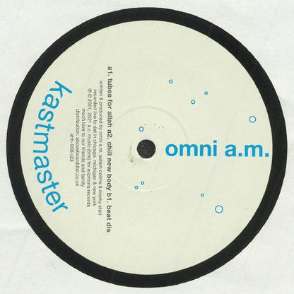 Omni A.M. : Kastmaster (12", EP, RE)