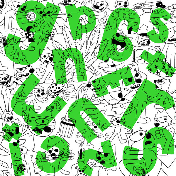 Various – Gangster Music Vol​. ​2 (2xLP, Pink, All City Records, 2022) Front Cover