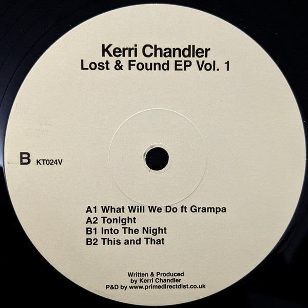 Kerri Chandler : Lost & Found EP Vol. 1 (12", EP)