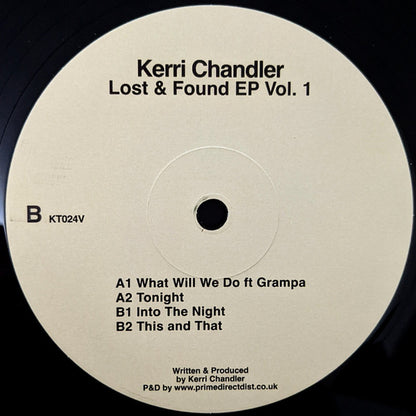 Kerri Chandler : Lost & Found EP Vol. 1 (12", EP)