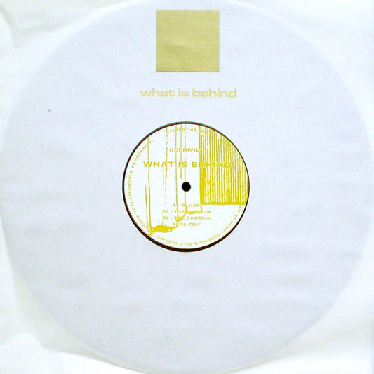 Goldwill : What Is Behind (12", Ltd)