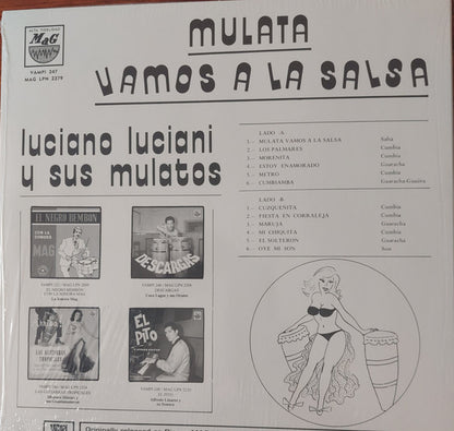 Luciano Luciani Y Sus Mulatos – Mulata Vamos A La Salsa (LP, Vampi Soul, 2022) Image 3