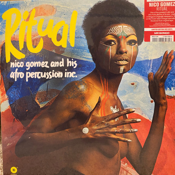 Nico Gomez And His Afro Percussion Inc. : Ritual (LP, Ltd, RE, Red)