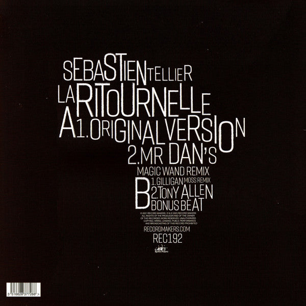 Sébastien Tellier : La Ritournelle (12", EP, RM)